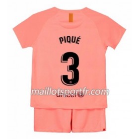 Maillot de Foot Barcelone Pique 3 Enfant Troisieme 2018/19